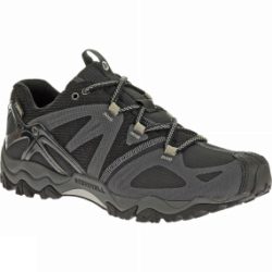 Merrell Mens Grassbow Sport Gore-Tex Shoe Black/Silver